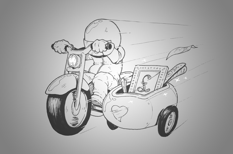 Side car art projects - Becoming an Illustrator